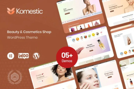 Komestic – Beauty & Cosmetics Shop WordPress Theme