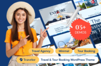 Travelor — Tema de WordPress para reservas de viajes y tours